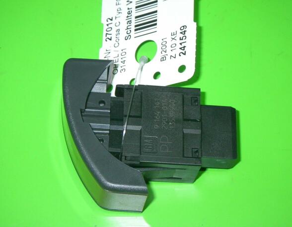 Hazard Warning Light Switch OPEL Corsa C (F08, F68)