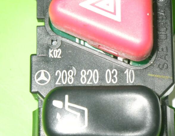 Hazard Warning Light Switch MERCEDES-BENZ CLK (C208), MERCEDES-BENZ C-Klasse (W202)