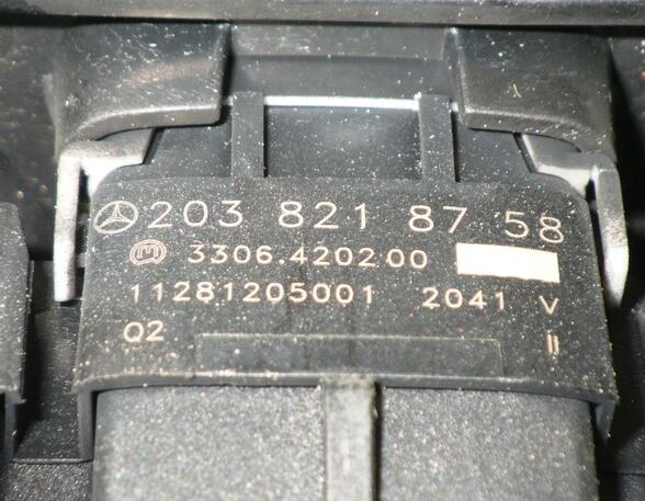 Hazard Warning Light Switch MERCEDES-BENZ C-Klasse T-Model (S203)