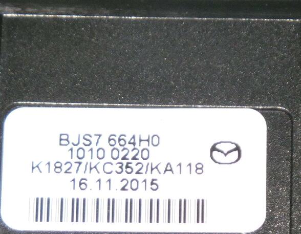 Hazard Warning Light Switch MAZDA 3 (BM, BN)