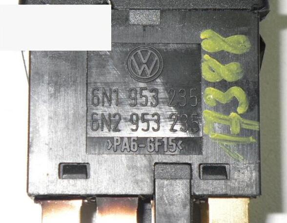 Switch for hazard light SEAT AROSA (6H), VW POLO (6N1)