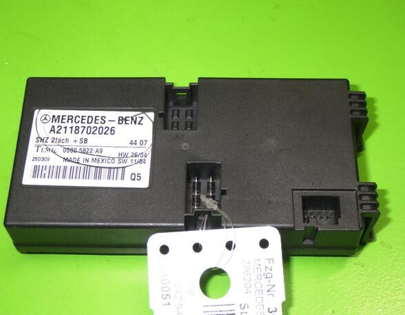 Control unit for seat heating MERCEDES-BENZ M-CLASS (W164)