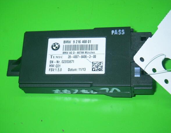 Control unit for seat adjustment BMW 5 Touring (F11)