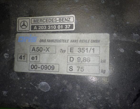 Trekhaak MERCEDES-BENZ C-Klasse T-Model (S203)