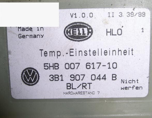 Bedieningselement airconditioning VW Passat Variant (3B5), VW Passat (3B2)