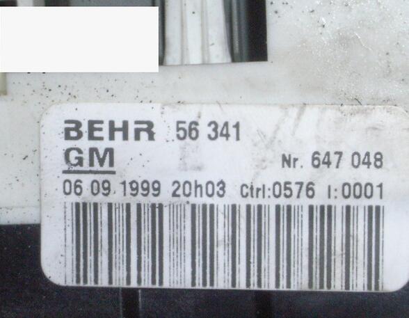 Air Conditioning Control Unit OPEL Astra G CC (F08, F48)