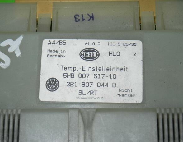 Bedieningselement airconditioning VW Passat Variant (3B5), VW Passat (3B2)