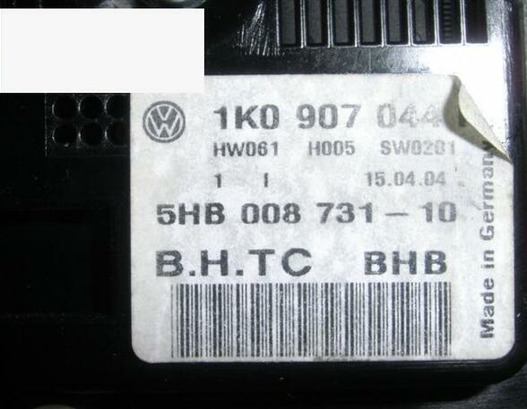 Air Conditioning Control Unit VW Golf V (1K1)