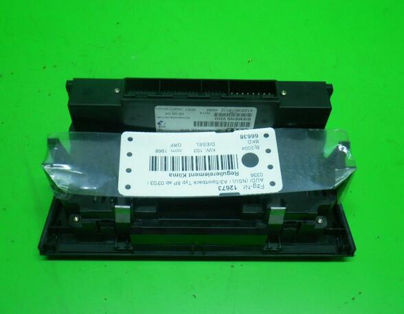 Air Conditioning Control Unit AUDI A3 (8P1), AUDI A3 Sportback (8PA)