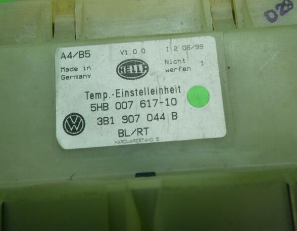 Air Conditioning Control Unit VW Golf IV (1J1), VW Passat (3B2)