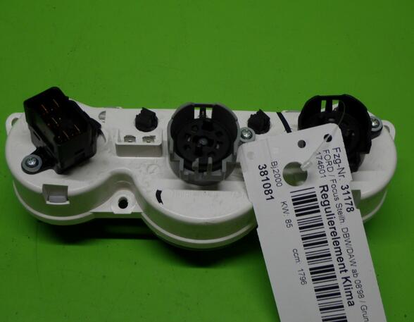 Air Conditioning Control Unit FORD Focus (DAW, DBW)