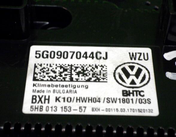 Bedieningselement airconditioning VW Touran (5T1)