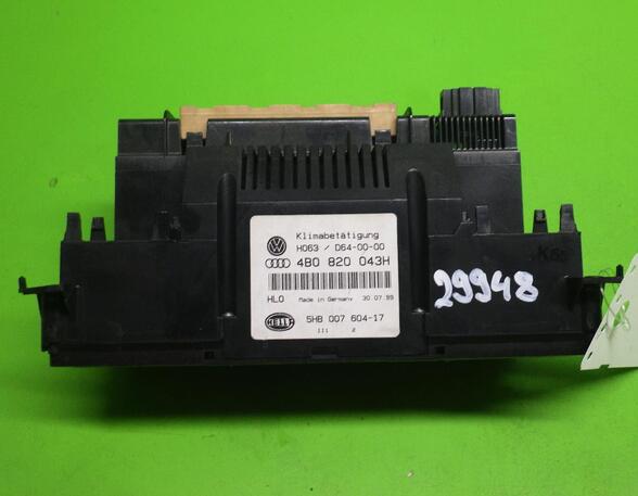 Air Conditioning Control Unit AUDI A6 (4B2, C5)