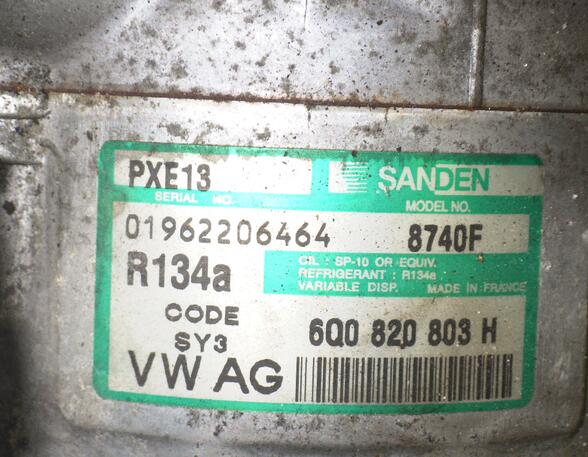 Air Conditioning Compressor SKODA Fabia I (6Y2), VW Polo (9N)