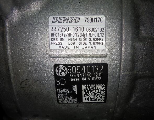 Air Conditioning Compressor ALFA ROMEO STELVIO (949_)