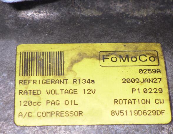 Air Conditioning Compressor FORD FIESTA VI (CB1, CCN)