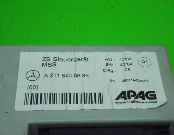 Control unit for air conditioning MERCEDES-BENZ C-CLASS T-Model (S203)