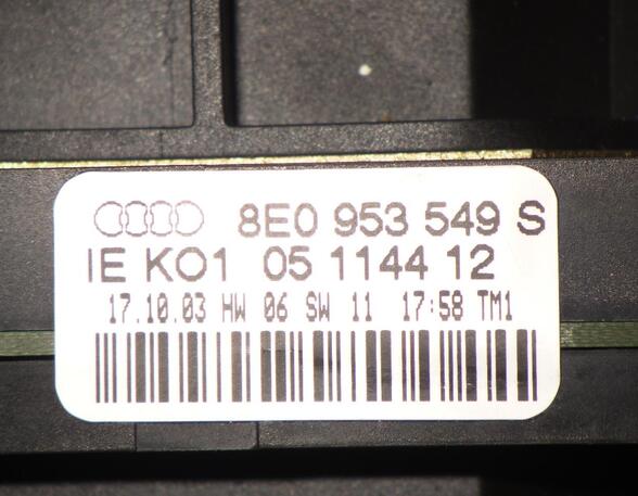 Stuurkolomschakelaar AUDI A4 Avant (8E5, B6)