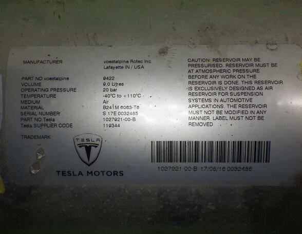 Pressure Accumulator TESLA MODEL X (5YJX)