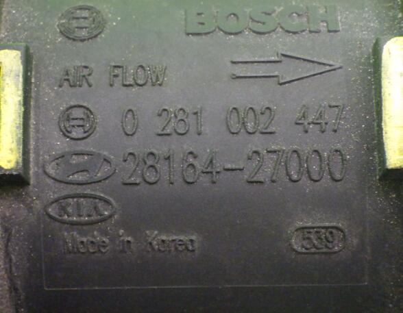 Air Flow Meter KIA CARENS II MPV (FJ), HYUNDAI TRAJET (FO)