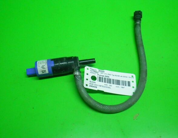 Window Cleaning Water Pump PEUGEOT 407 SW (6E)