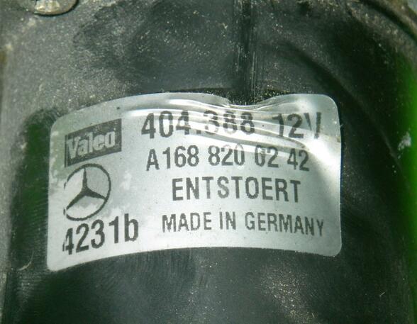 Wiper Motor MERCEDES-BENZ A-Klasse (W168)