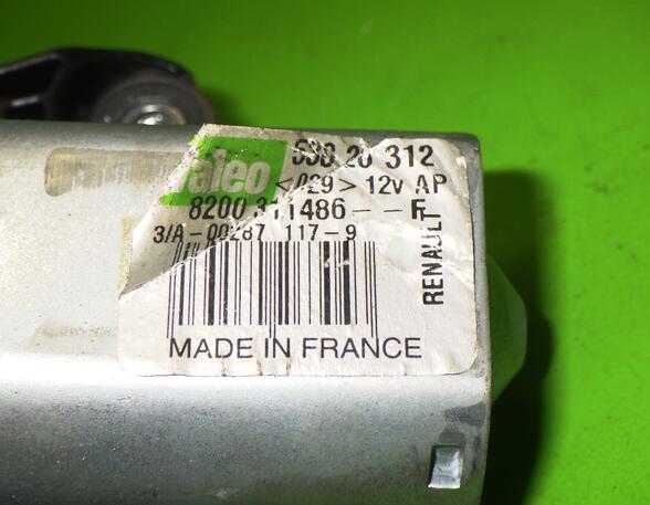 Wiper Motor RENAULT Twingo II (CN0), RENAULT Clio III (BR0/1, CR0/1), RENAULT Clio IV (BH)