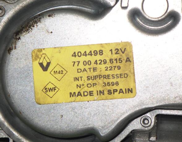 Wiper Motor RENAULT CLIO II (BB_, CB_)