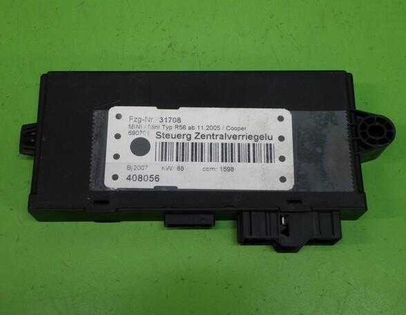 Central Locking System Control Unit MINI Mini (R56), BMW 1er (E81), BMW 1er (E87)