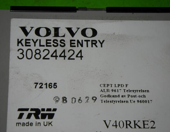 Control unit for central locking system VOLVO V40 Estate (645)