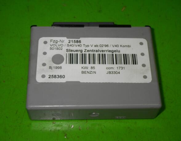 Control unit for central locking system VOLVO V40 Estate (645)