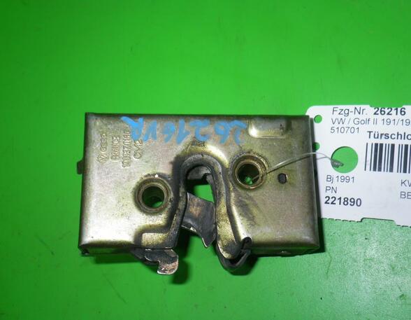 Door Lock VW Golf II (19E, 1G1), VW Polo Coupe (80, 86C)