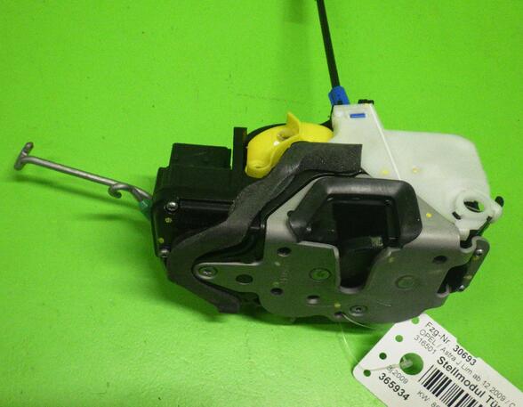 Door Lock OPEL Astra J (--), OPEL Insignia A (G09)