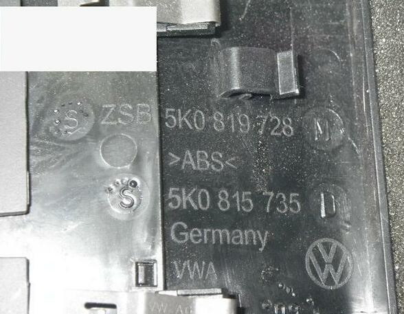 Luchtrooster VW Golf V (1K1), VW Golf VI (5K1)