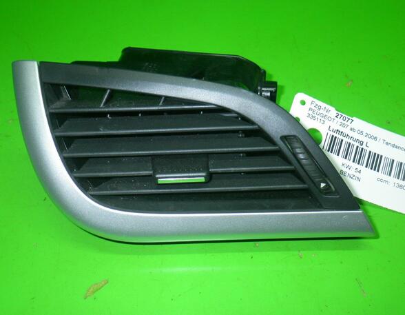 Dashboard ventilatierooster PEUGEOT 207 (WA, WC)