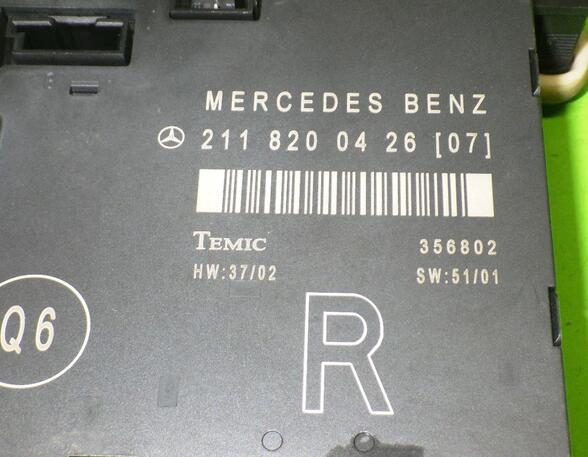 Control unit for door MERCEDES-BENZ E-Klasse T-Model (S211), MERCEDES-BENZ E-Klasse (W211)