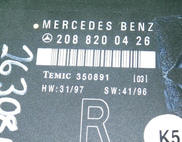 Control unit for door MERCEDES-BENZ CLK (C208)