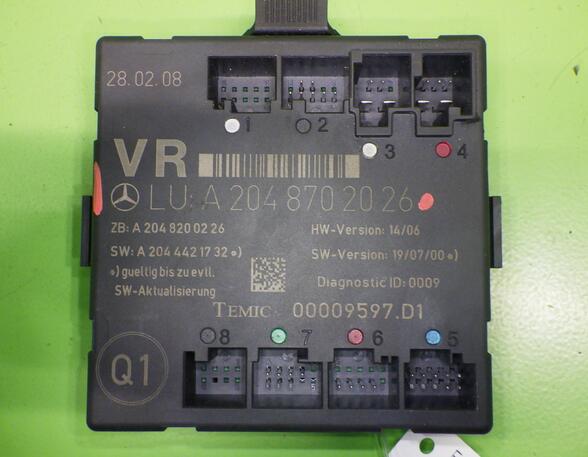 Control unit for door MERCEDES-BENZ C-Klasse (W204)