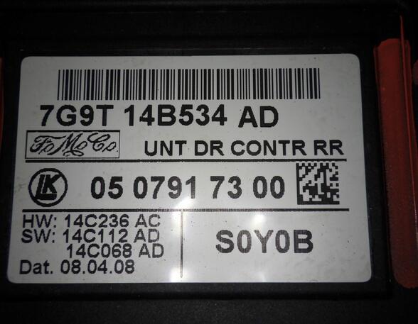 Control unit for door FORD Galaxy (WA6), FORD S-Max (WA6)