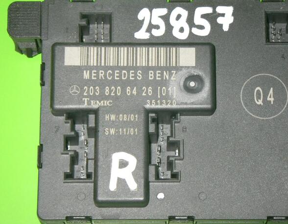 Control unit for door MERCEDES-BENZ C-CLASS Coupe (CL203), MERCEDES-BENZ C-CLASS T-Model (S203)