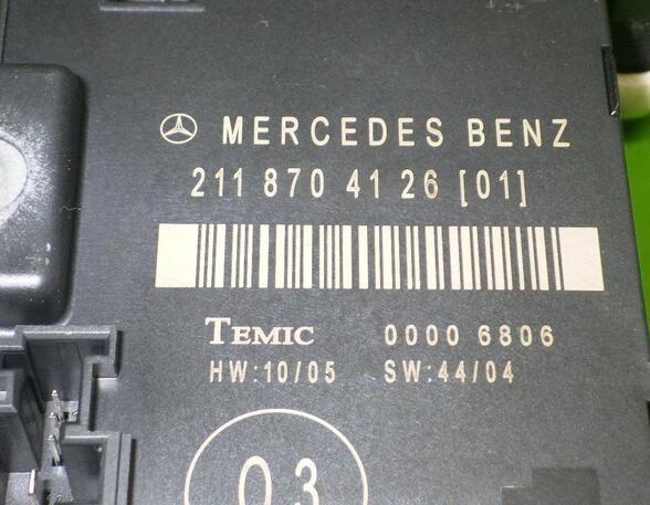 Control unit for door MERCEDES-BENZ E-CLASS T-Model (S211)