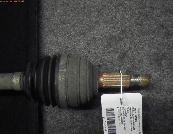 Drive Shaft DACIA LOGAN MCV (KS_)