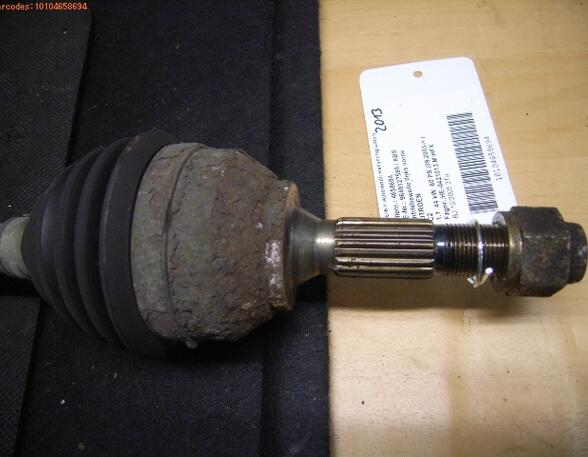 Drive Shaft CITROËN C2 (JM_)