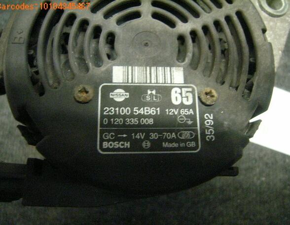 Dynamo (Alternator) NISSAN MICRA II (K11)