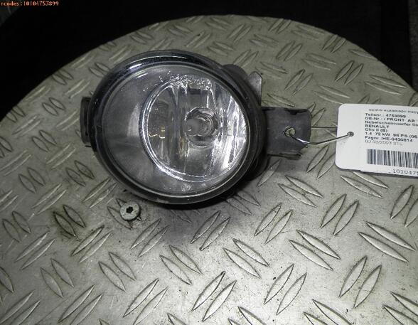 Mistlamp RENAULT Clio II (BB, CB), RENAULT Clio III (BR0/1, CR0/1), RENAULT Thalia I (LB0/1/2)