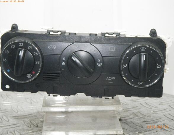 Heating & Ventilation Control Assembly MERCEDES-BENZ A-KLASSE (W169)