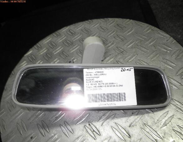 Interior Rear View Mirror SUZUKI SWIFT III (MZ, EZ)