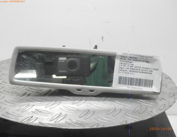 Interior Rear View Mirror VW GOLF V (1K1)