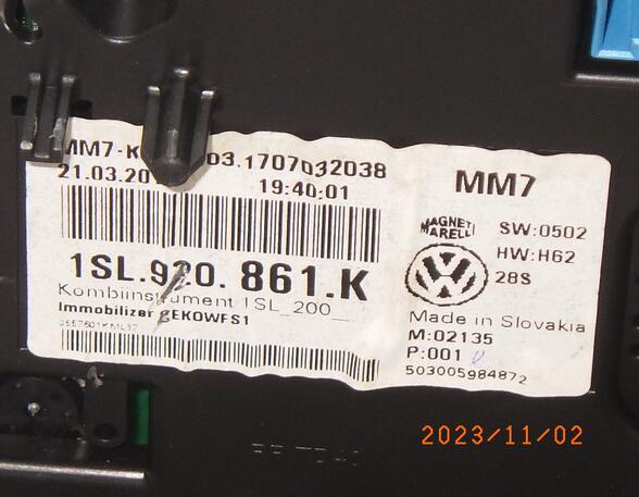 Instrument Cluster SEAT Mii (KE1, KF1)