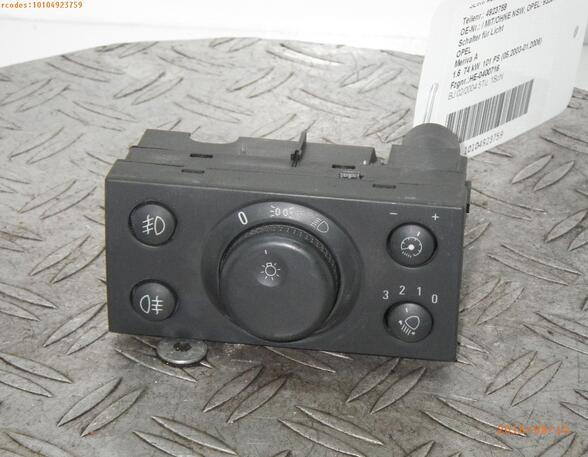 Headlight Light Switch OPEL MERIVA